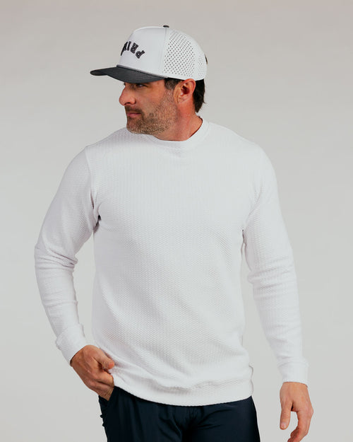 Primo Waffle Crew Neck
