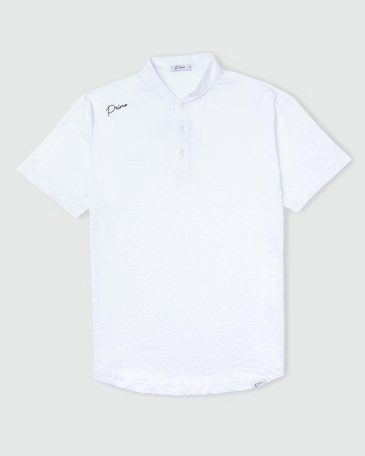White Luxe Blade Polo
