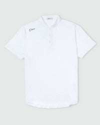 White Luxe Blade Polo