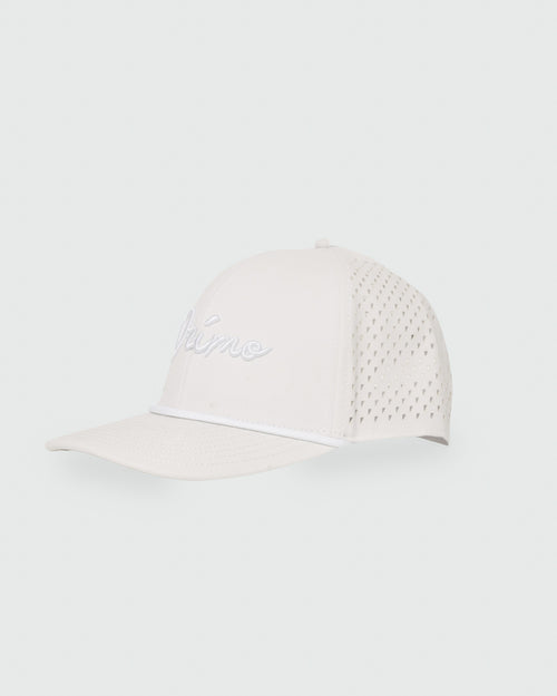 White Quartz 6 Panel Hat
