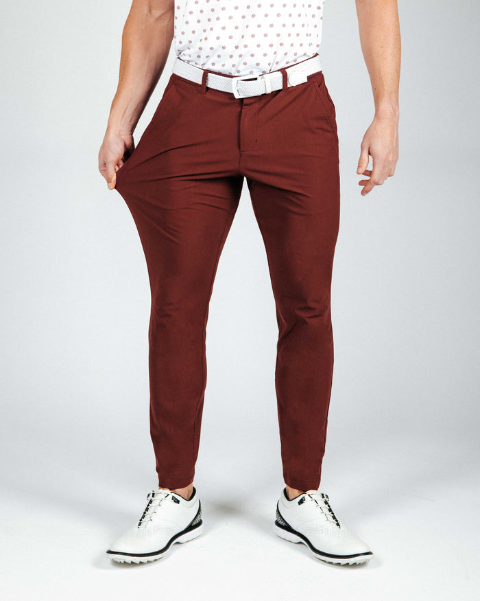 Wine Traditional Pants