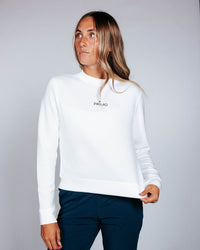 Women's CoreSoft Crew - White